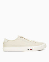 Tommy Hilfiger Güçlendirilmiş Kanvas Erkek Sneaker Newsprint