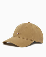 Tommy Hilfiger Essential Bayrak Logolu Kadın Yumuşak Şapka Safari Canvas