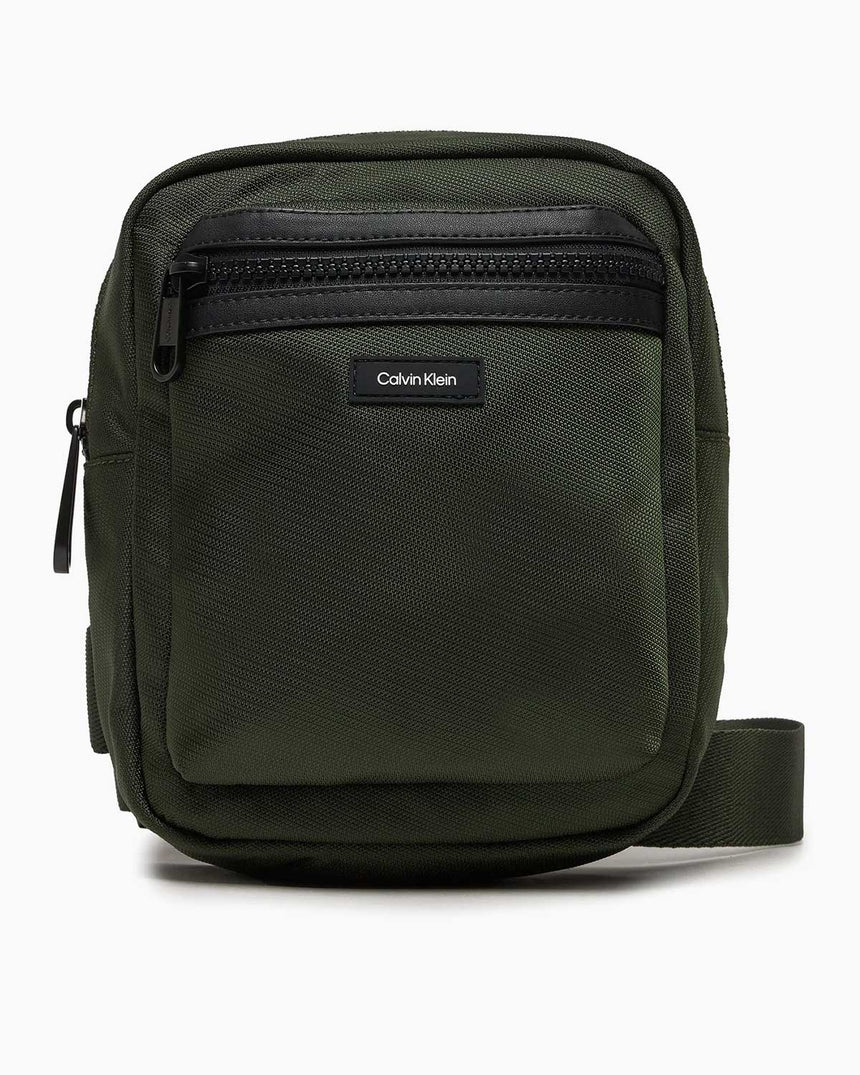 Calvin Klein Essential Reporter Çapraz Askılı Çanta Dark Olive