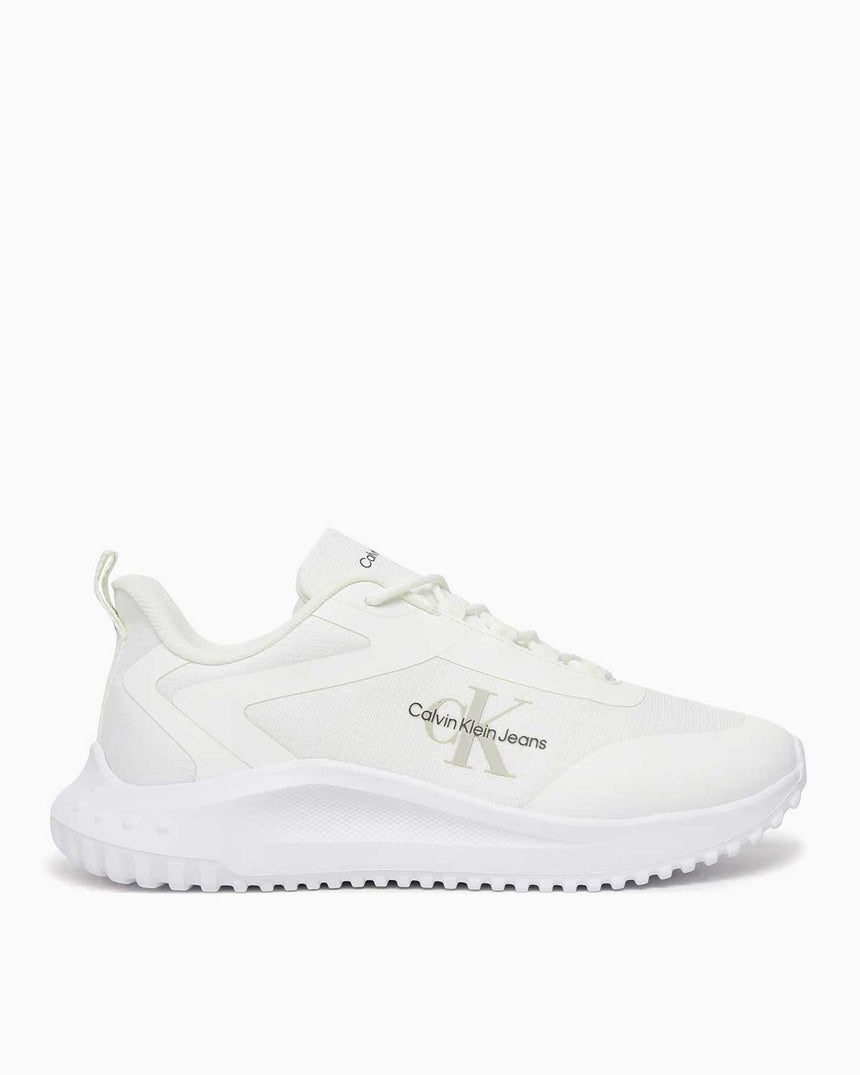 Calvin Klein Eva Runner Low Lace Mix Sneakers Triple Bright White