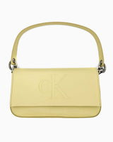 Calvin Klein Sculpted Flap Shoulder Bag Omuz Çantası Parsnip