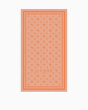 Guess Jacquard Logo Yazılı Havlu Peony Jacquard Orange