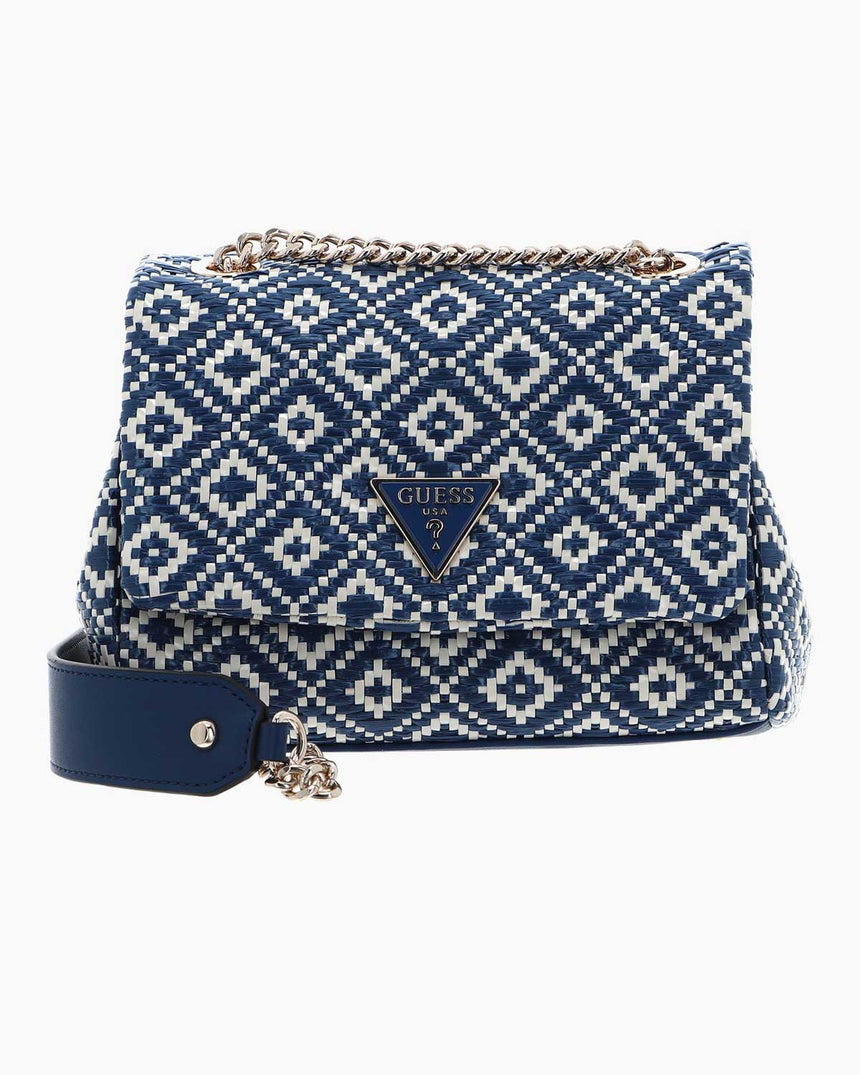 Guess Rianee Convertible Çapraz Askılı Çanta Blue