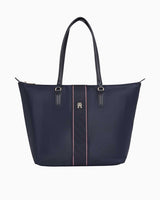 Tommy Hilfiger Poppy Tote Corp El Çantası Space Blue Corp