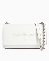 Calvin Klein Sculpted Flap Omuz Çantası Tofu