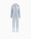 Guess Sylvie Kadın Pijama Seti Peony Blue Jacquard