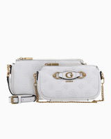 Guess Izzy Peony Zincir Detaylı Çapraz Askılı Çanta Stone Logo