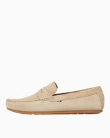 Tommy Hilfiger Casual Driver Süet Ayakkabı Beige / Brown
