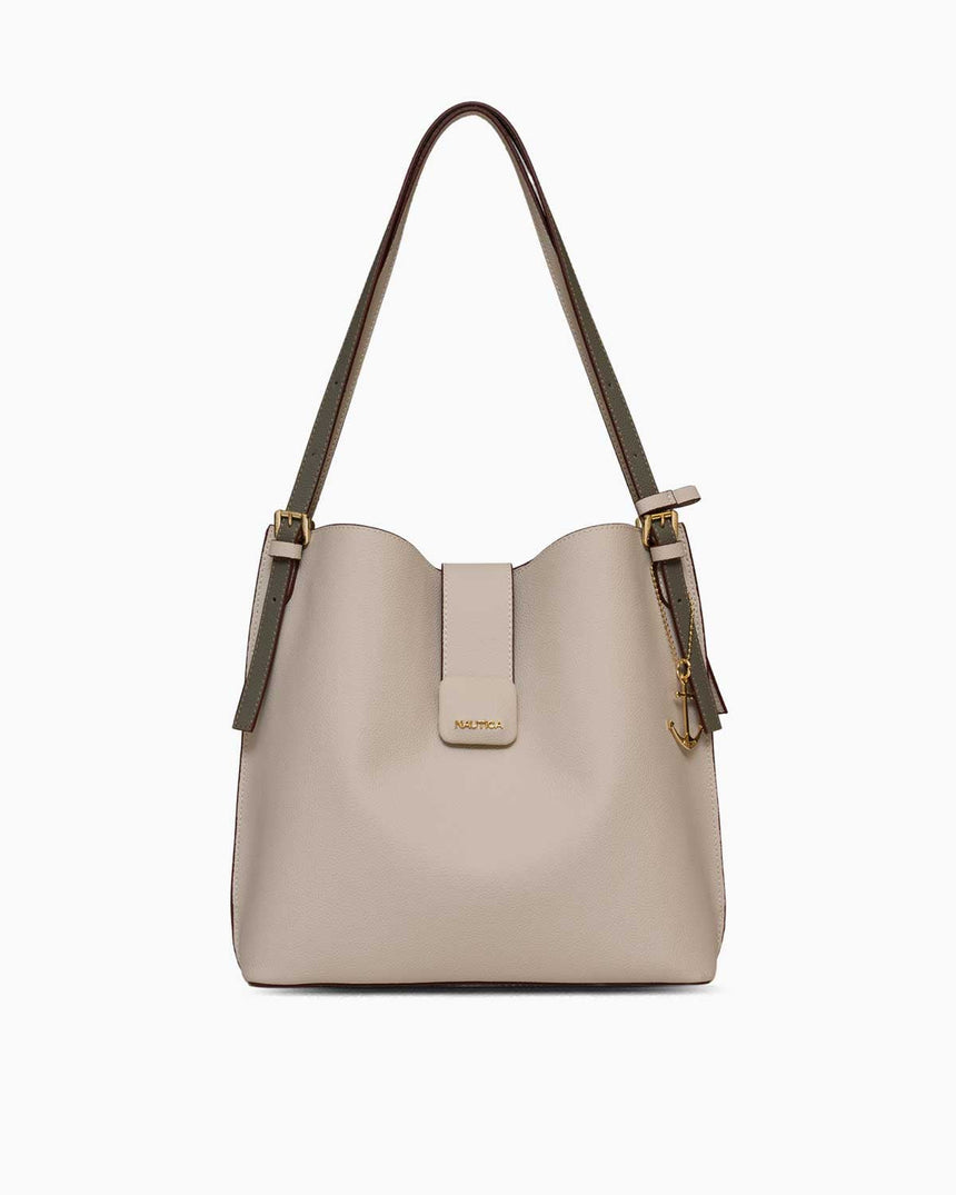 Nautica Ladies Logolu Omuz Çantası Taş