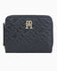 Tommy Hilfiger Refined Med Zip Around Wallet Cüzdan Black