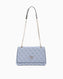 Guess Noelle Convertible Satchel Çapraz Askılı Çanta Light Blue Logo