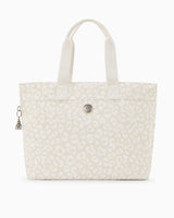 Kipling Colissa Elevated Jacquard Omuz Çantası White Cheetah