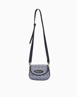 Us Polo Assn Desenli Çapraz Askılı Çanta Denim