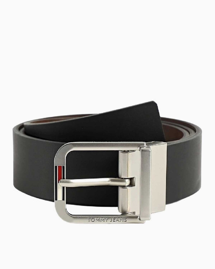 Tommy Hilfiger Austin Çift Taraflı 35mm Erkek Kemer Black / Cognac