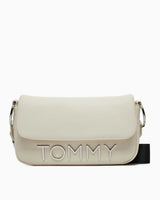 Tommy Hilfiger Bold Elongated Mini Omuz Çantası Newsprint