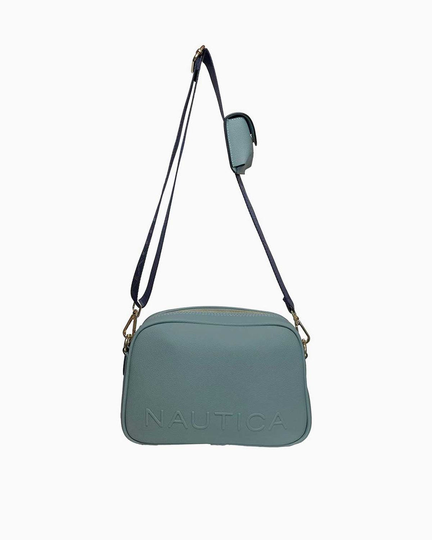 Nautica Mini Cüzdan Detaylı Çapraz Askılı Çanta Civit