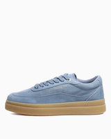 Tommy Hilfiger Bonnie Süet Modern Kort Kadın Sneaker Brisk Blue