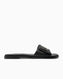 Calvin Klein Flat Slide Metal Logolu Terlik Black