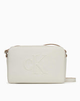 Calvin Klein Sculpted Camera Bag Lily White