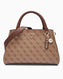 Guess Anadela Noelle II Luxury Kadın El Çantası Latte Logo / Brown
