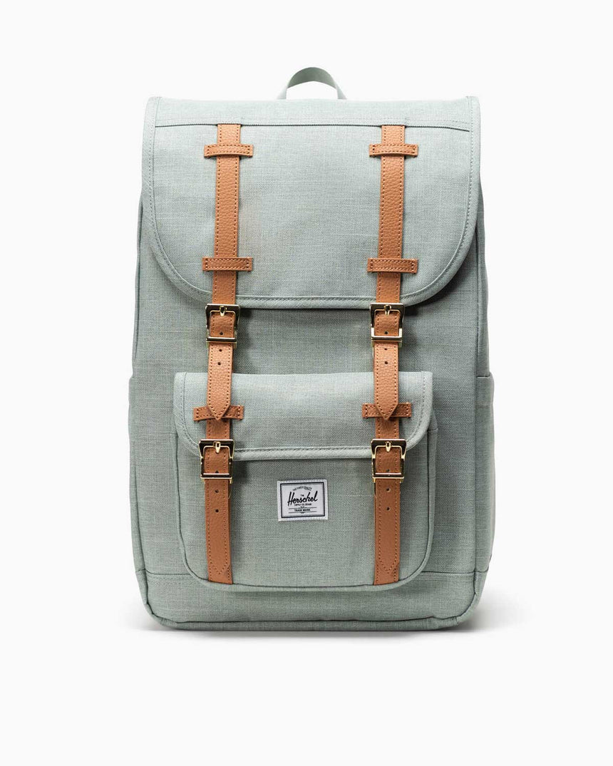 Herschel Little America Midi Backpack Sırt Çantası Iceberg Green Crosshatch