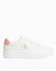 Calvin Klein Bold Flatform Sneaker Creamy White/Rose Tan/Blue Surf
