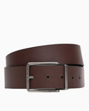 Calvin Klein Warmth Çift Taraflı 40mm Erkek Kemer Black/CK Dark Brown/Matte Black