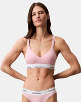 Calvin Klein Icon Cotton Modal Lift Bralette Buff Pink