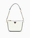 Guess Cruise Vibe Zincir Detaylı Omuz Çantası White/Navy