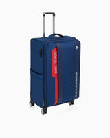 Us Polo Assn Geniş İç Hacimli Kabin Boy Kumaş Valiz Lacivert