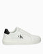 Calvin Klein Malmo Kısa Kalın Taban Mono Logo Erkek Sneaker Bright White/Black