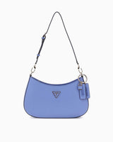 Guess Noelle Top Zip Shoulder Çapraz Askılı Kadın Çantası Stormy Blue