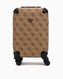 Guess Berta Kadın Kabin Boy Valiz Latte Logo / Brown