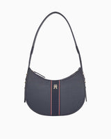 Tommy Hilfiger Legacy Hobo Shoulder Omuz Çantası Space Blue