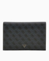 Guess Noreen Card Holder Portföy El Çantası Coal Logo