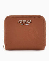 Guess Laurel Gregoria Fermuarlı Küçük Boy Kadın Cüzdan Cognac