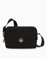 Kipling Abanu M Omuz Çantası BLACK SIGNATURE JQ