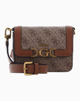 Guess Micro Mini Çapraz Askılı Çanta Latte Logo