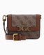 Guess Micro Mini Çapraz Askılı Çanta Latte Logo