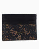 Guess Mito Monogram Card Case Kartlık Brown Ochre