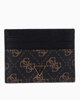 Guess Mito Monogram Card Case Kartlık Brown Ochre