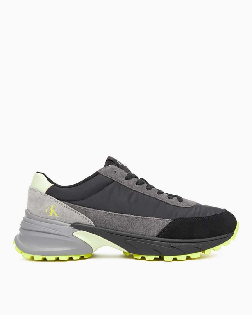 Calvin Klein Tokyo Yüksek Taban Günlük Erkek Sneaker Ck Black/Granite Grey/Wild Lime