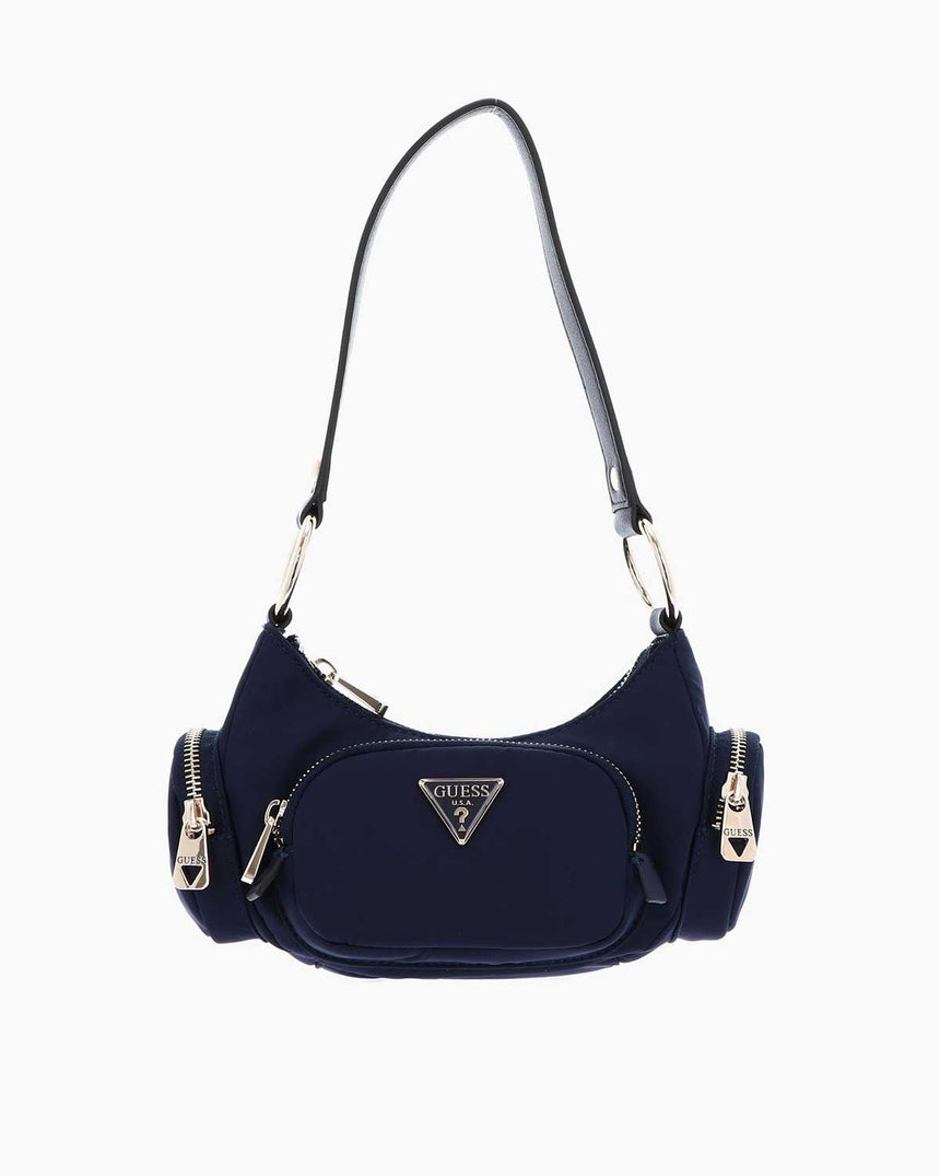 Guess Eco GEmma Mini Omuz Çantası Navy
