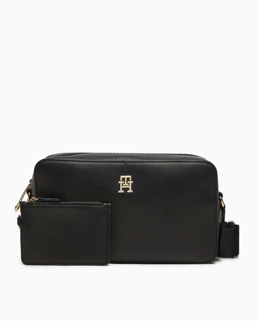 Tommy Hilfiger Monotype Mini Cüzdan Detaylı Çapraz Askılı Çanta