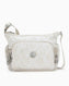 Kipling Gabbie S Elevated Jacquard Omuz Çantası Palm Beige