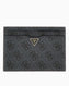 Guess Card Holder Logo Cüzdan Coal Logo