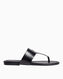 Calvin Klein Flat Espadrilles Toepost Terlik Triple Black