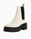 Guess Footwear Logolu Bootie White Black