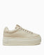 Calvin Klein Jeans Bold Platform Low Top Sneakers Eggshell