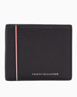 Tommy Hilfiger Corp Business Extra CC and Coin Erkek Cüzdan Black